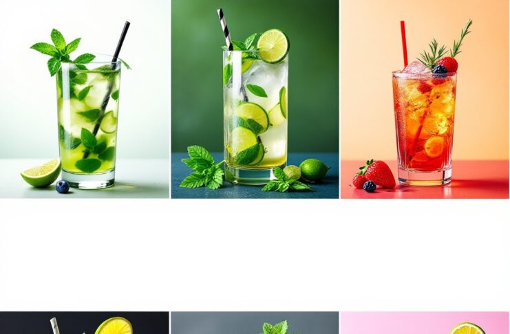 Cócteles del Mundo: Un Viaje Global en Cada Sorbo