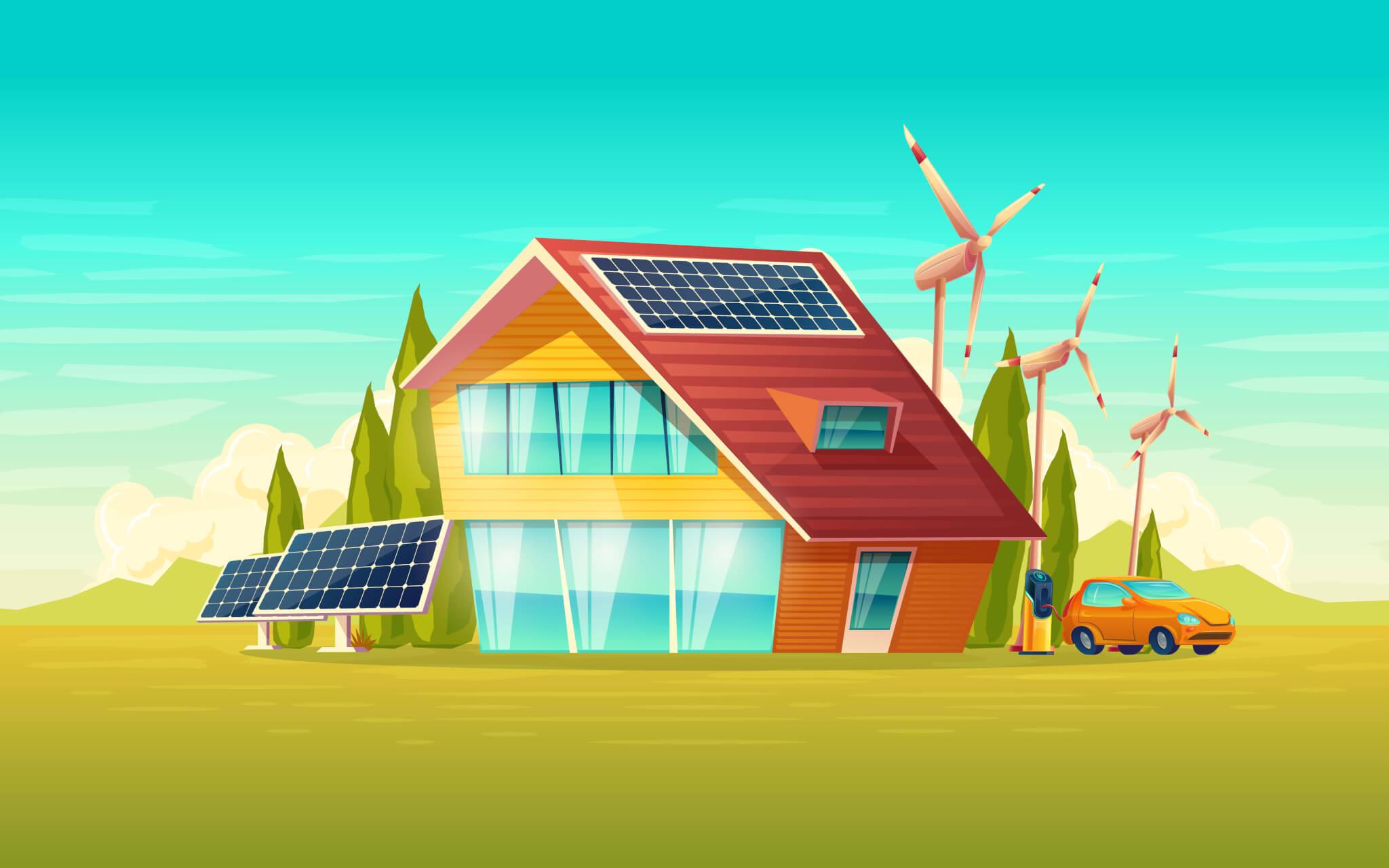 Integración de Energías Renovables en Hogares y Empresas