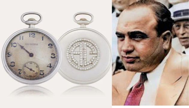 3) Detalles técnicos y diseño: El reloj es una creación elegante de principios del siglo XX, destacando por su precisión y diseño clásico. Fabricado con materiales de alta calidad, el reloj tiene grabados que reflejan el gusto personal de Capone y detalles que han sido preservados a lo largo de los años, lo que lo convierte en una joya para los amantes de la relojería