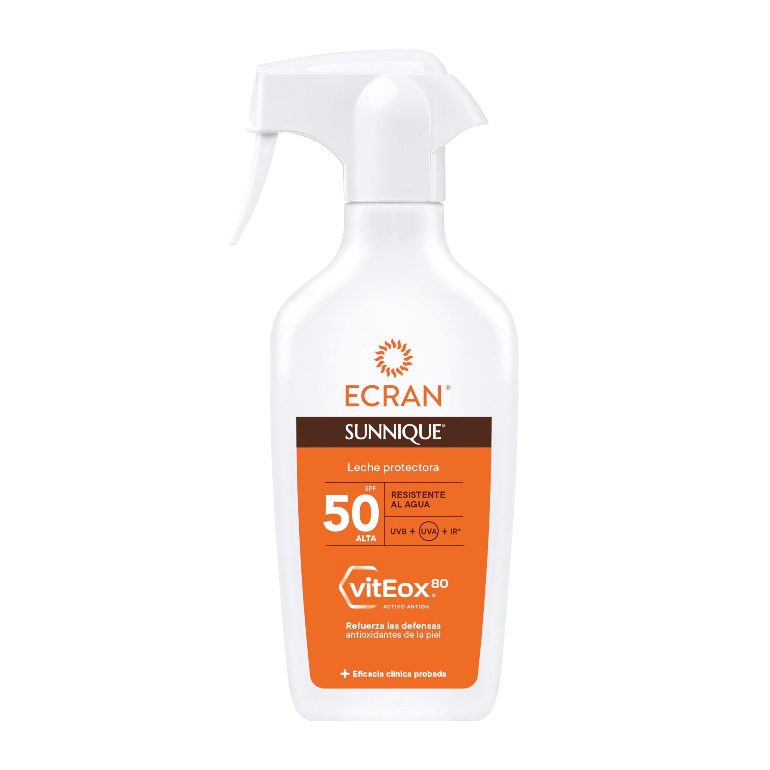 4) Protector solar Ecran Hidratante: Fundamental para proteger la piel de los daños solares, este protector es económico, ligero y adecuado para el uso diario, evitando el envejecimiento prematuro
