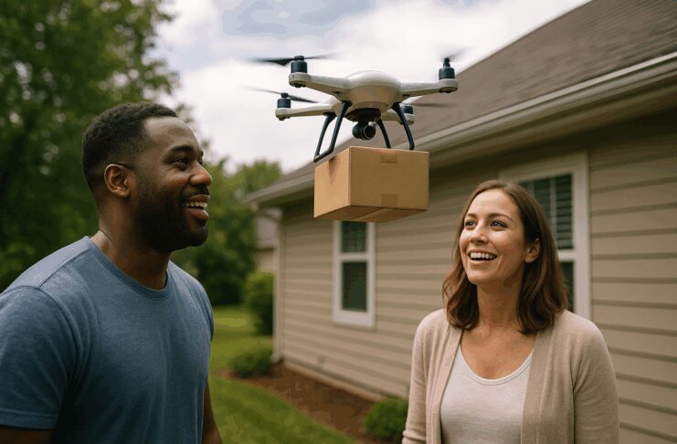 Avance en la tecnología de drones para hacer entregas Avance en la tecnología de drones para hacer entregas