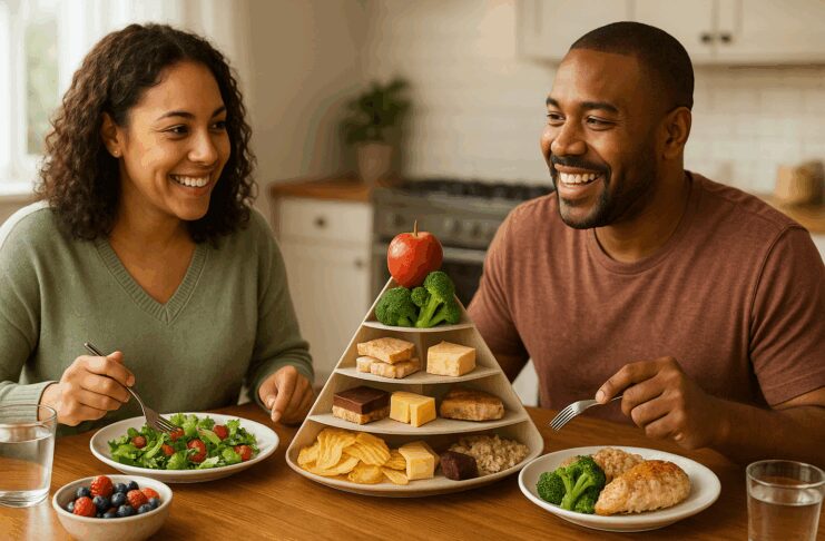 Saborea tus comidas en porciones más saludables