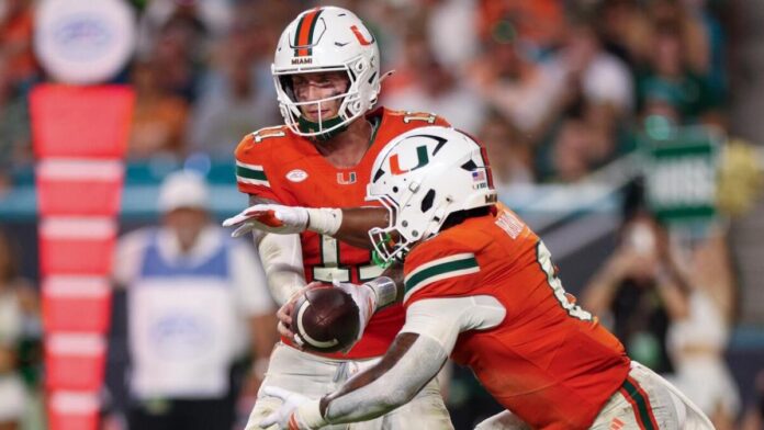 Aquí está cómo apostar en el horario de fútbol universitario de la semana 4, incluidos Michigan vs. Nebraska, Miami vs. Florida e Indiana vs. Illinois el sábado
